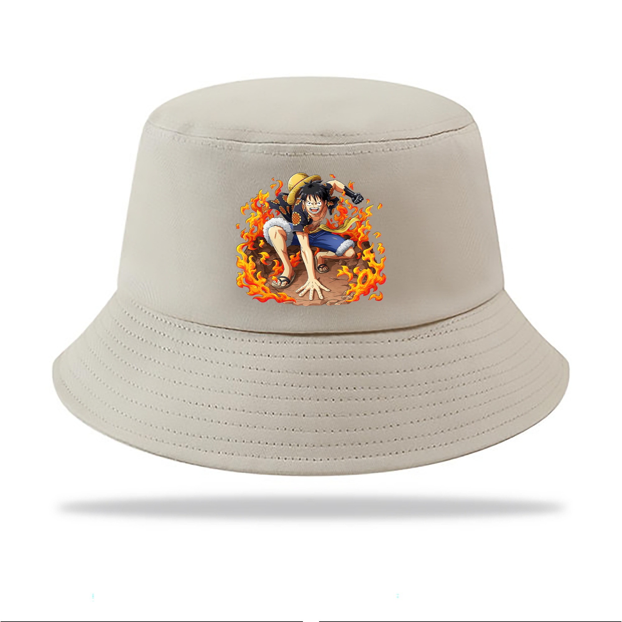 （画像用） ワンピース モンキー・D・ルフィ ONE PIECE Monkey D. Luffy アウトドア日除けバケットハット
